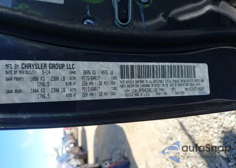 2014 Jeep Patriot Latitude из США, поврежденный, VIN 1C4NJRFBXED821106